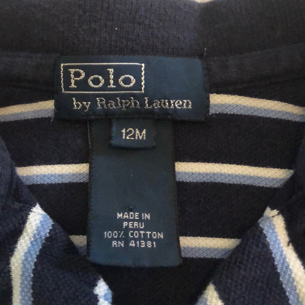 Infant/toddler polo shirt lot of 2 - Picture 2 of 6